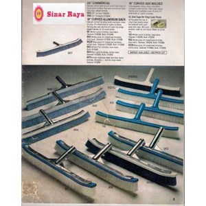 pool brush metal