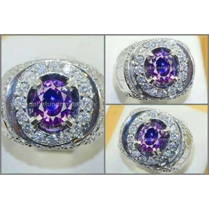 antik & langka tri-colour sapphire cristal top ( spc 129)-2