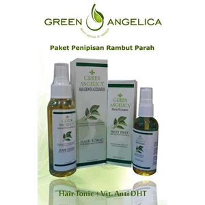 paket green angelica penipisan rambut parah