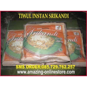 tiwul instan srikandi wonosari ( makanan sehat)