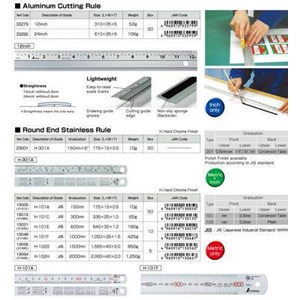 shinwa stainless steel ruler