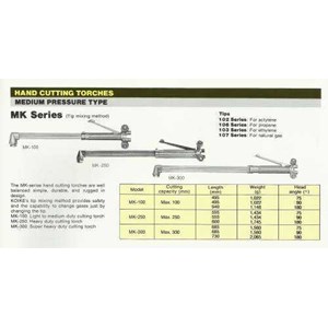koike hand cutting torches