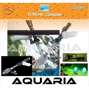 tom mr cleaner pembersih siphon akuarium tom mr cleaner aquarium battery cleaner
