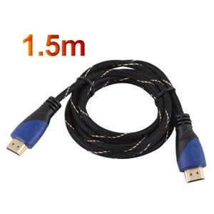 high speed 1.5m 5ft hdmi cable 1.4v 1080p hd w/ ethernet 3d ready hdtv 150cm