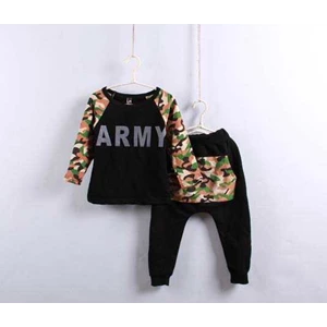 army set - tshirt + pant ( the kids show)