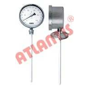 corrosion-resistant inflated thermometer