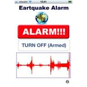 alarm gempa bumi dan tanah longsor