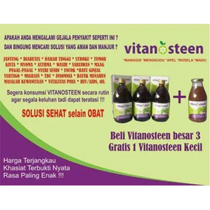 vitanosteen produk kesehatan herbal unggulan indonesia