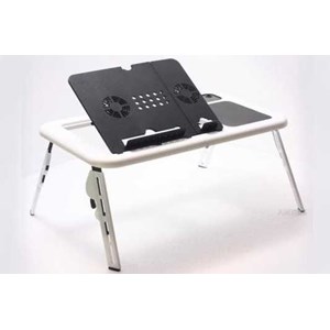 e-table meja laptop portable multi fungsi bisa dilipat