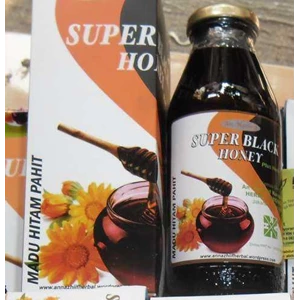 madu hitam pahit ( super black honey plus herb)