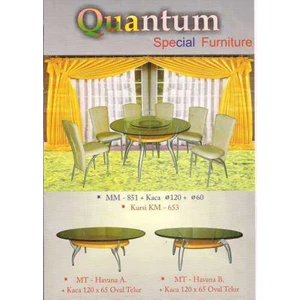 meja dan kursi makan quantum