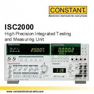 constant ics2000 high precision integrated testing & measuring unit