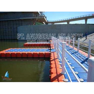 jetty apung modular float system floating dock-4