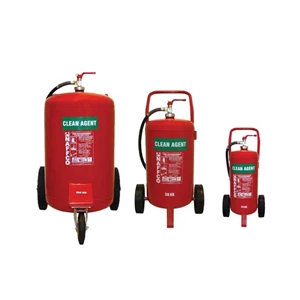 mobile clean agent ( hfc-236fa) fire extinguishers