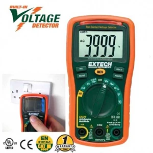 extech ex330 mini digital multimeter + voltage detector