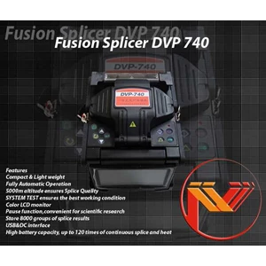 fusion splicer dvp-730a * -* dvp-740 | | fiber optic-1