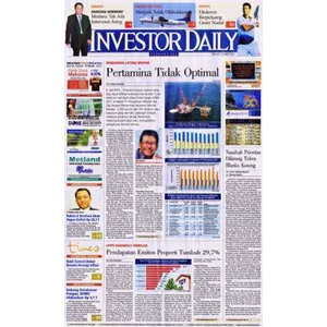 pasang iklan koran investor daily