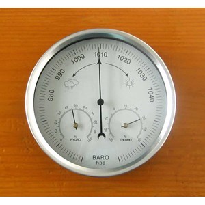 barometer ( dengan thermometer dan hygrometer)