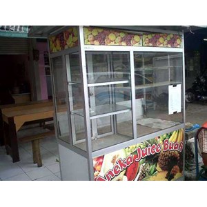 rombong full alumunium bekas