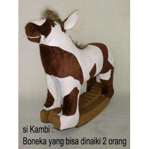 boneka kuda kudaan| bukan kuda kayu | mainan anak si kambi yang lucu dan aman-2