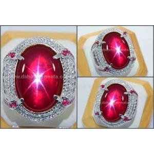 exclusive hot red ruby sharp star crystal top - rbs 235-2