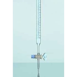 duran* burette with straigh standard, ptfe stopcock, class as, capacity 50ml