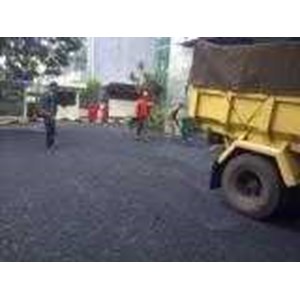 pengaspalan wisma purna batara tanah abang
