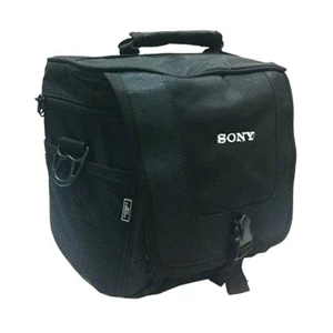 cube bag for camera dslr sony ( 2 camera + 2 lensa in) ~ surabaya | code bag: zamrut 120