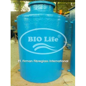 tangki air / water storage tank fibreglass