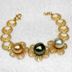 gelang emas mutiara ( gem 12 )