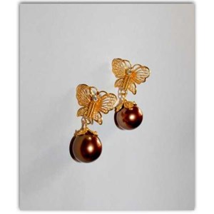 anting emas mutiara ( gam 07 )
