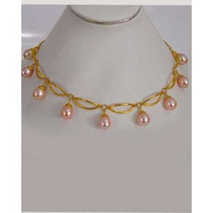 kalung emas mutiara ( kem 09 )