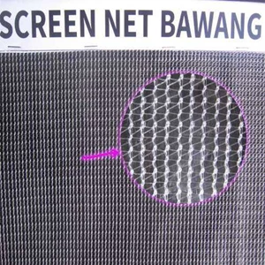 screen net bawang, insect net bawang, jaring bawang, kasa putih bawang