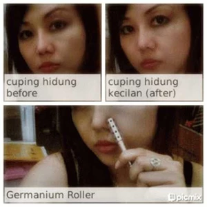 germanium face roller/ magic stick