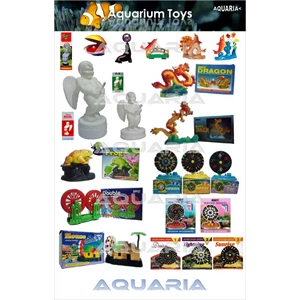 mainan hias akuarium aquarium toys