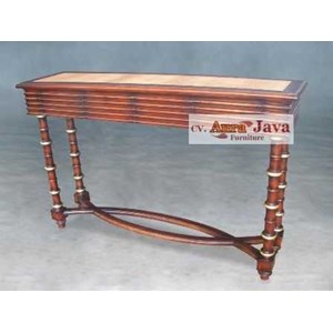 mahogany colonial indonesia daf13-m meja konsul aura java furniture indonesia