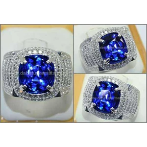 sparkling elegant hot royal blue sapphire crystal metallic top - spc 167-2