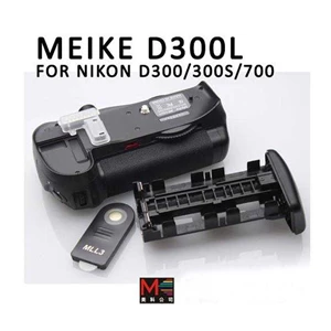 meike mk-d300s lcd battery grip for nikon dslr d300 / d300s / d700 lcd ~ surabaya-1