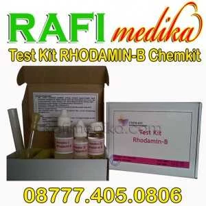 test kit rhodamin b