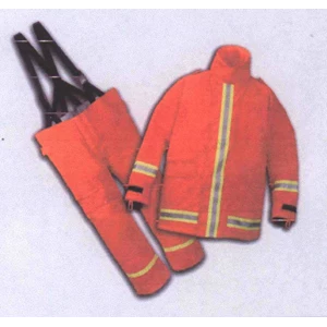 fire fighter man suit nomex iiia dupont defender ph: 021.5330430, f 53671197. celana pant & jacket, 4, 5 oz, 6 oz, warna orange, merah, navy blue cw reflectice scothlite-1