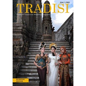 iklan di majalah pernikahan tradisi