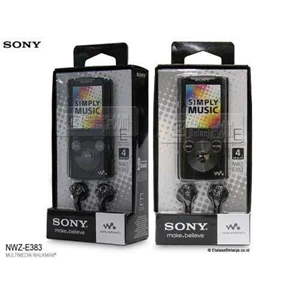 sony nwz-e383 - 4gb mp4/ mp3 multimedia walkman player-1