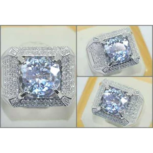 sprkling round shape diamond colour sapphire crystal - spc 192-2