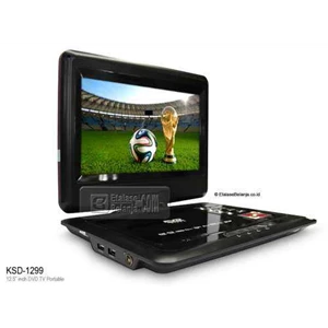 evd ksd-1299 hi-rice - dvd & tv portable 12 inch-2