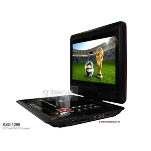 evd ksd-1299 hi-rice - dvd & tv portable 12 inch-1