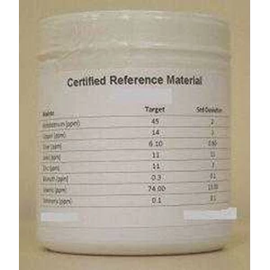 certified gold and silver on carbon reference material product code gbc12
