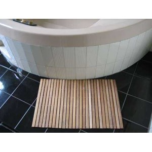 keset kayu kamar mandi