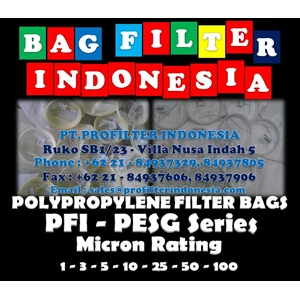 pfi ppsg series polypropylene felt filter bags