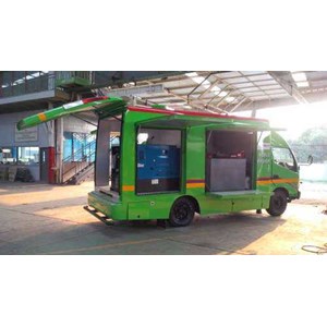 mobil workshop truk pertamina minyak gas karoseri