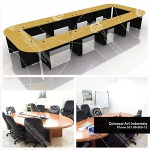 meja rapat / meeting desk murah surabaya-1